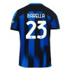 Maillot de Supporter Inter Milan Barella 23 Domicile 2023-24 Pour Homme